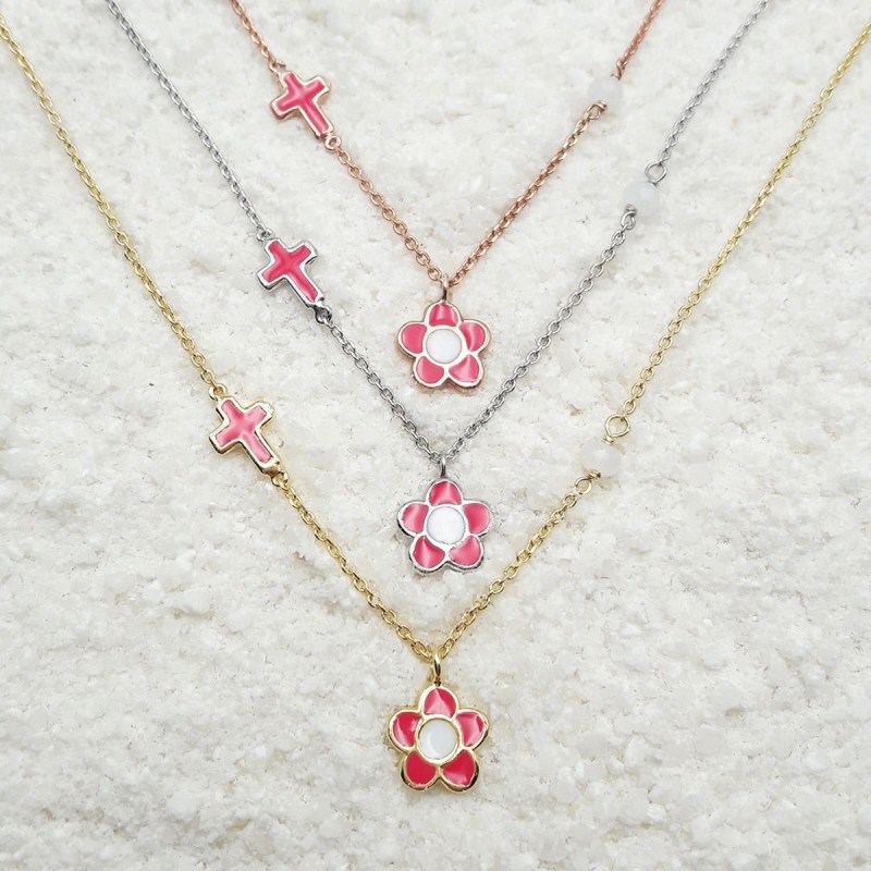 flower-necklace-coral