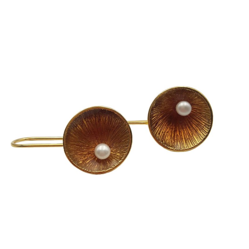 oyster-earrings-gold