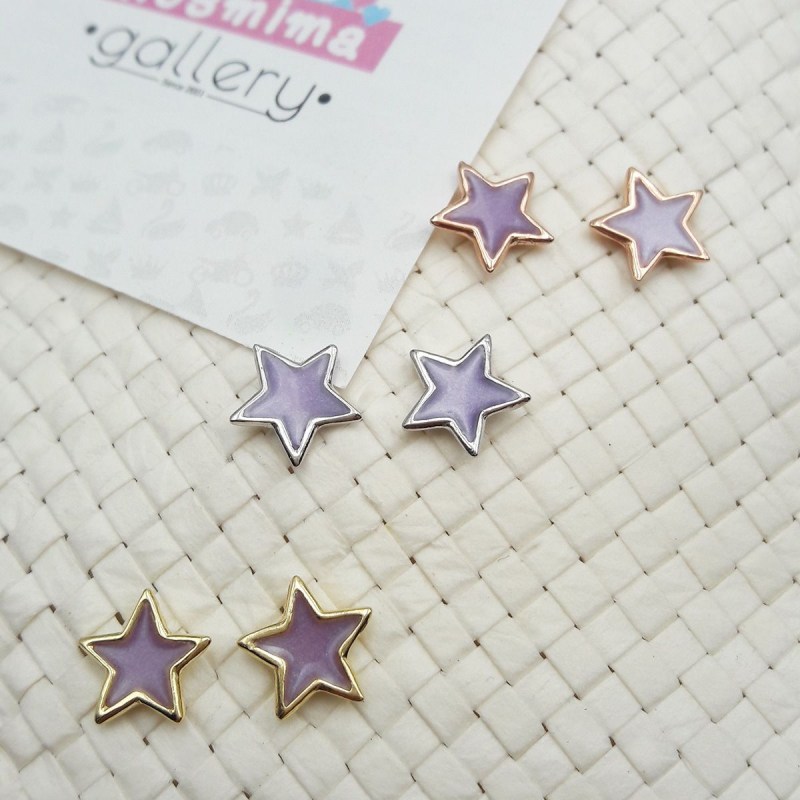 star-earrings-purple