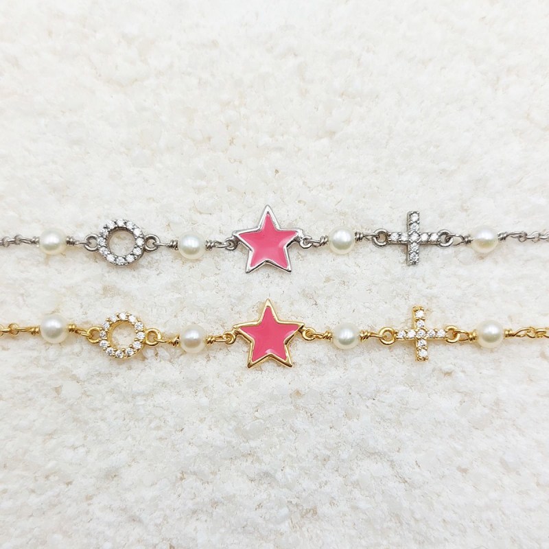 star-rozary-bracelet-coral