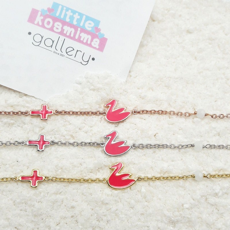 swan-bracelet-coral